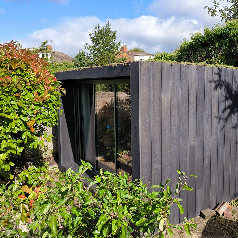 LIttle green room using supasoft insulation